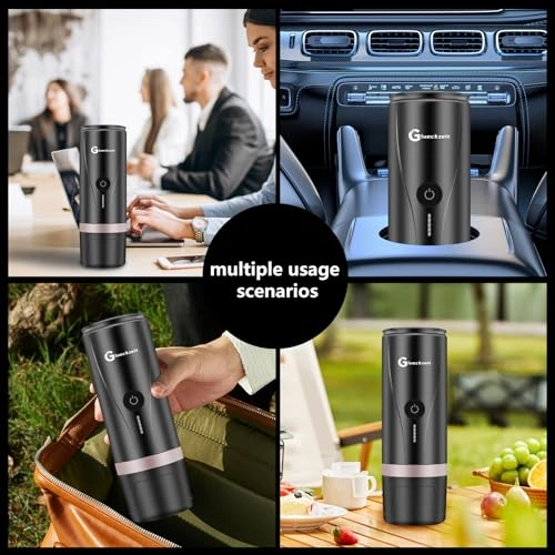 Portable Espresso Maker - 80 Milliliters Pods and Ground Coffee