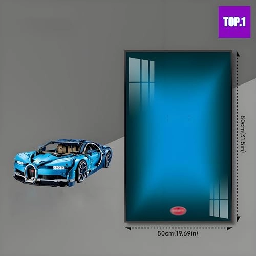 Display Wallboard - for LEGO 42083 Bugatti with Light