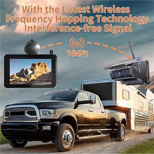 5 Inch Split 2 Screen Monitor - Night Vision Wireless 1080p