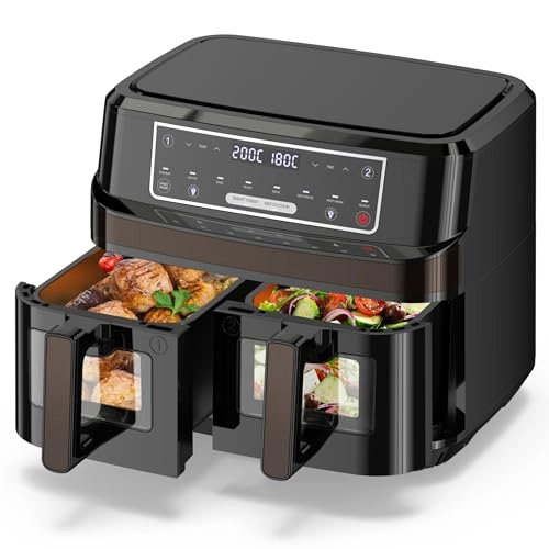 2 Chamber Hot Air Fryer - 12 Liters