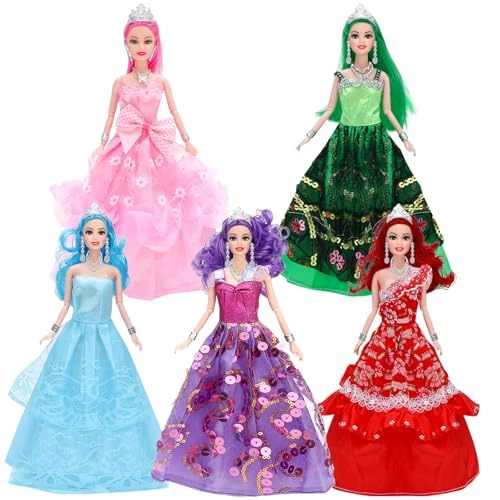 Princess Girl Doll - 12 Inch 5 Pieces Set
