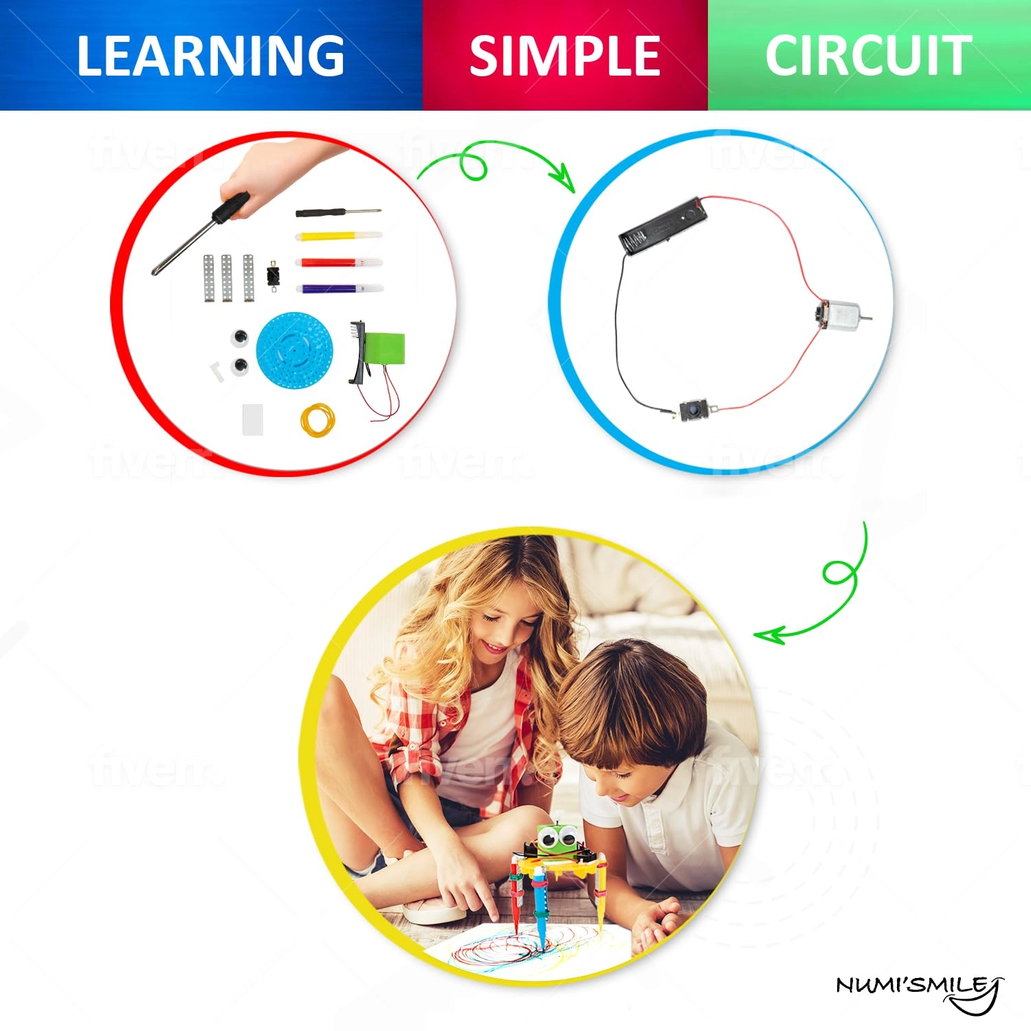 Space Night Light & DIY Robotic Kit - STEM