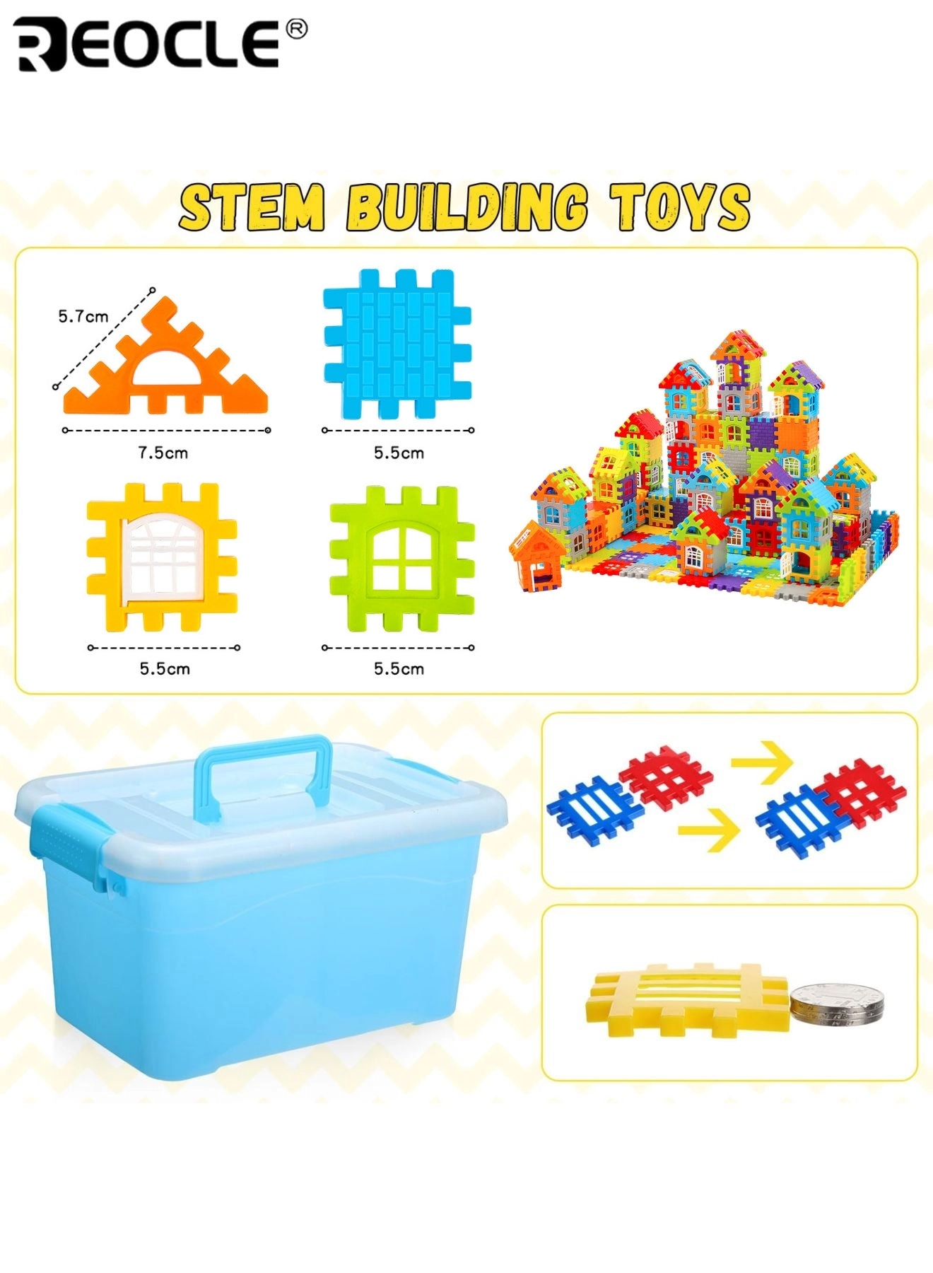 Large Building Blocks - 130 pcs