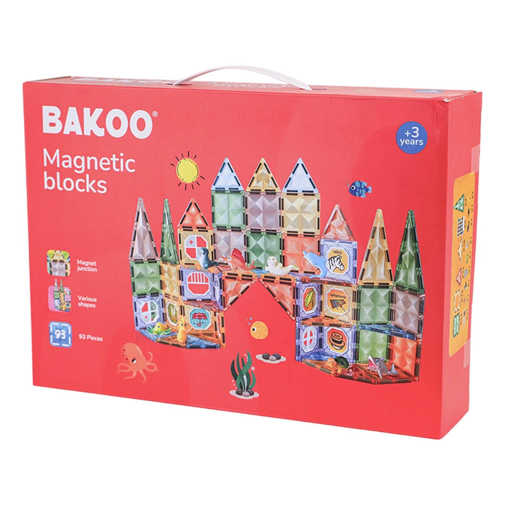 Bakoo Magnetic Blocks - 93pcs