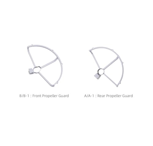 Height Extender Leg Propeller Guard - Quick Release White Guard