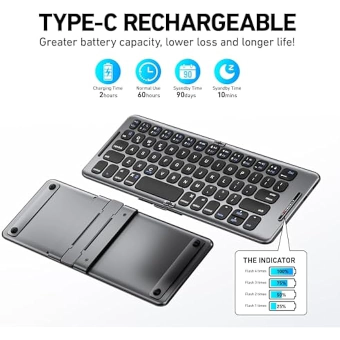 ULTRA-SLIM BLUETOOTH KEYBOARD - Wireless