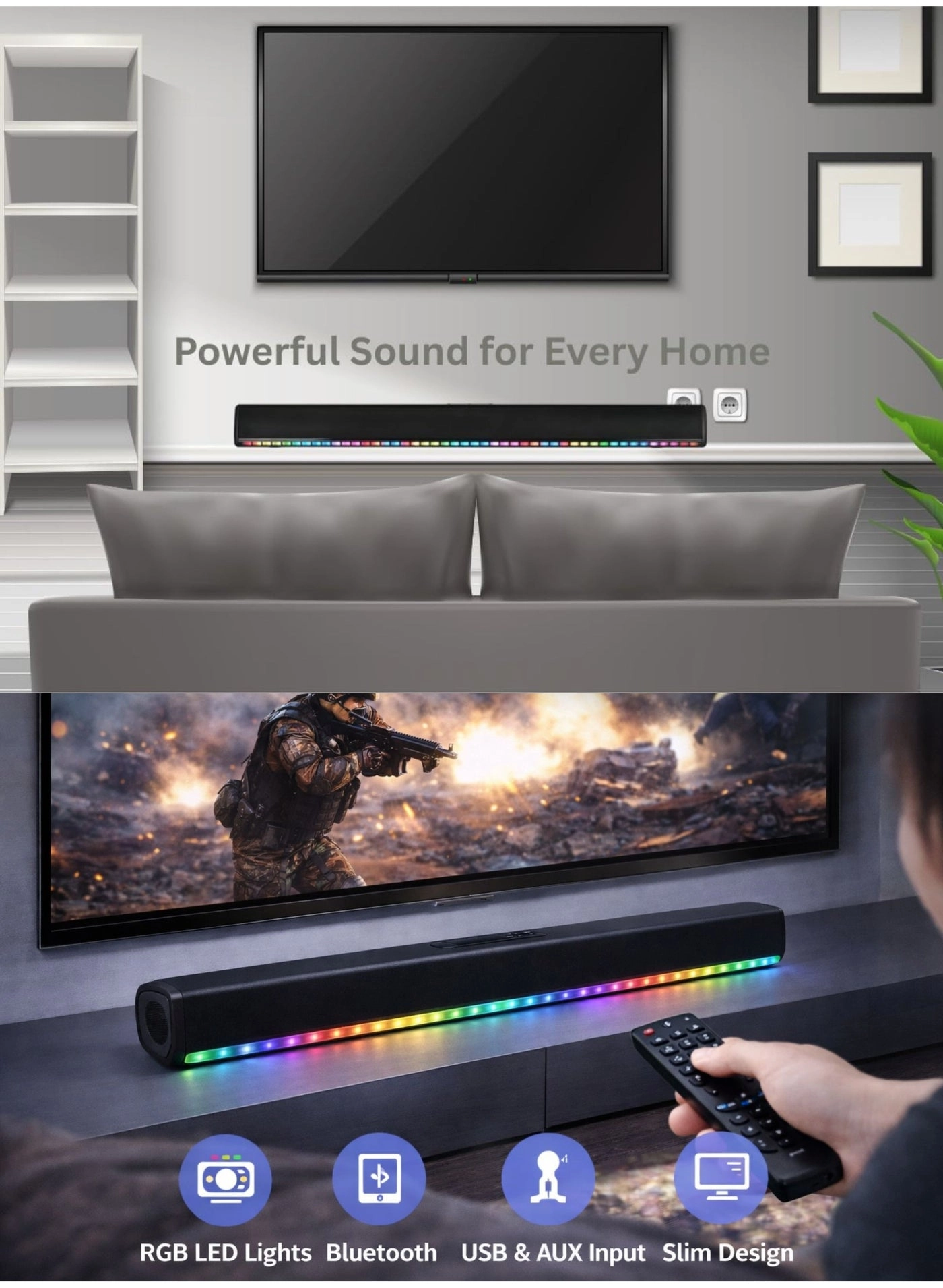 85Q8F - 85 in + SOUNDBAR