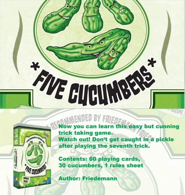 Five Cucumbers - Trick Taking Card Game