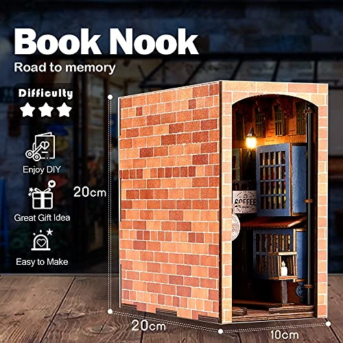 Book Nook Kit - 3D Wooden Puzzle Wood