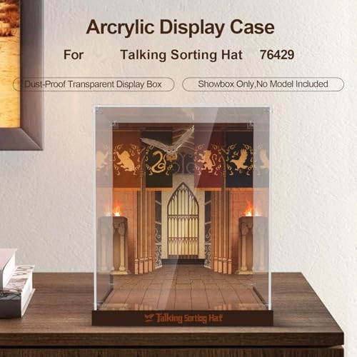 Acrylic Display Case for Lego 76429 - Transparent Dustproof
