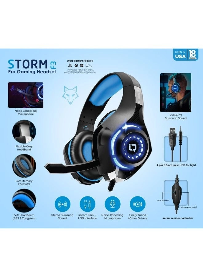 STORM-F3 Wired Headset