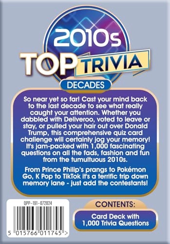 Top Trivia 2010's: 1,000 Questions