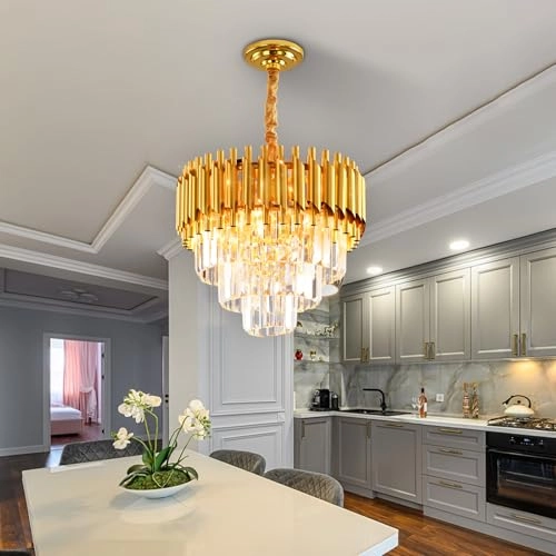 Crystal Chandelier - 23.6inch