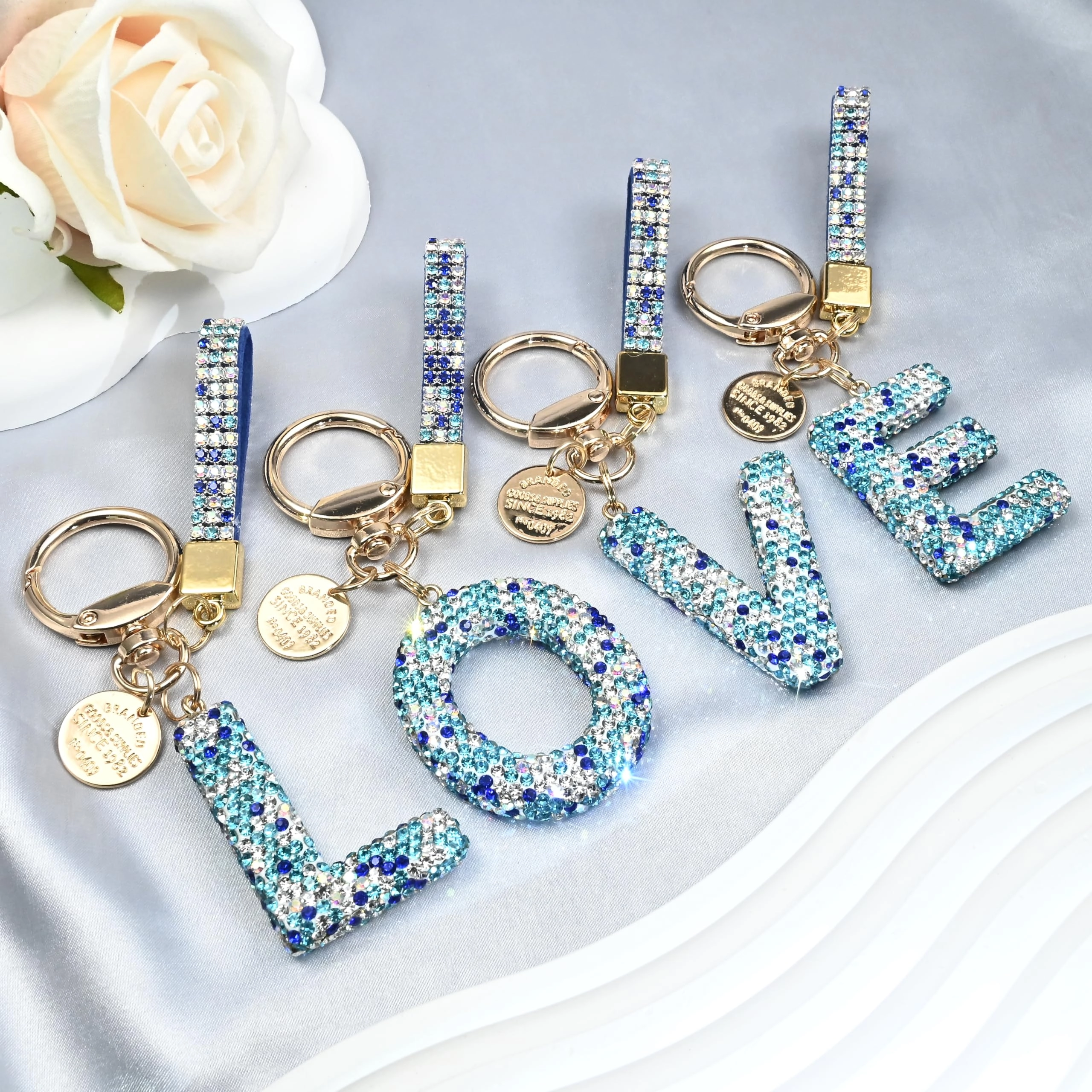 Initial Letter Keychain - Letter