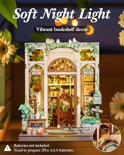 Book Nook Kit - Green Life Bookshop