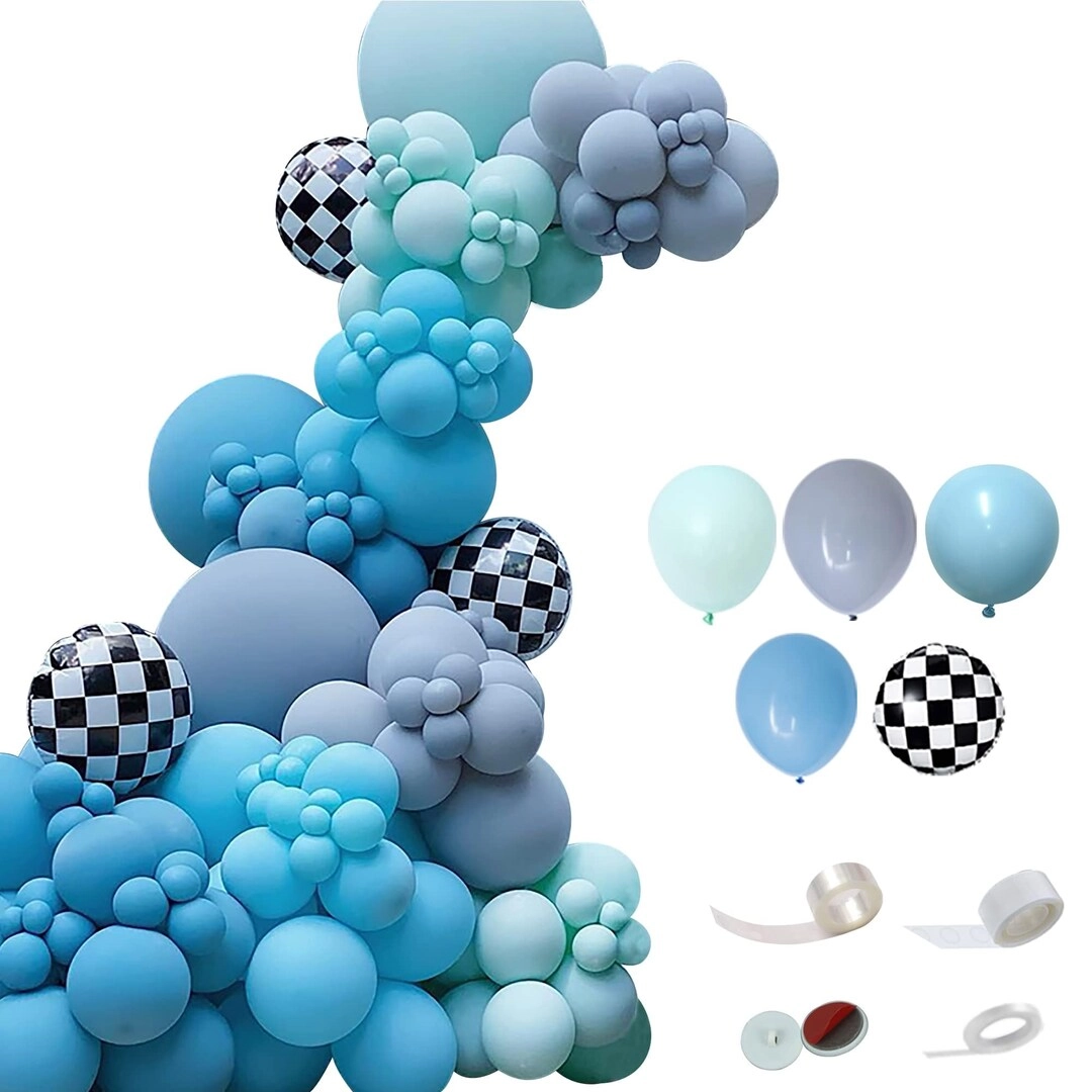 MYDECORBL Balloon Combination Decorations - 146 PCS Birthday