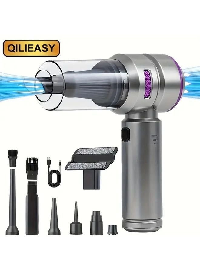 4-in-1 Wireless Handheld Vacuum Cleaner - 2000mAh