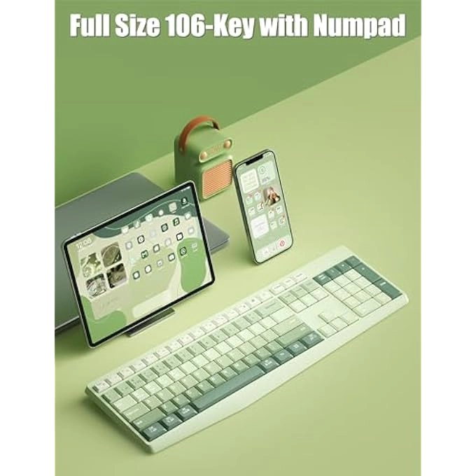 COLORFUL WIRELESS BLUETOOTH KEYBOARD - Wireless