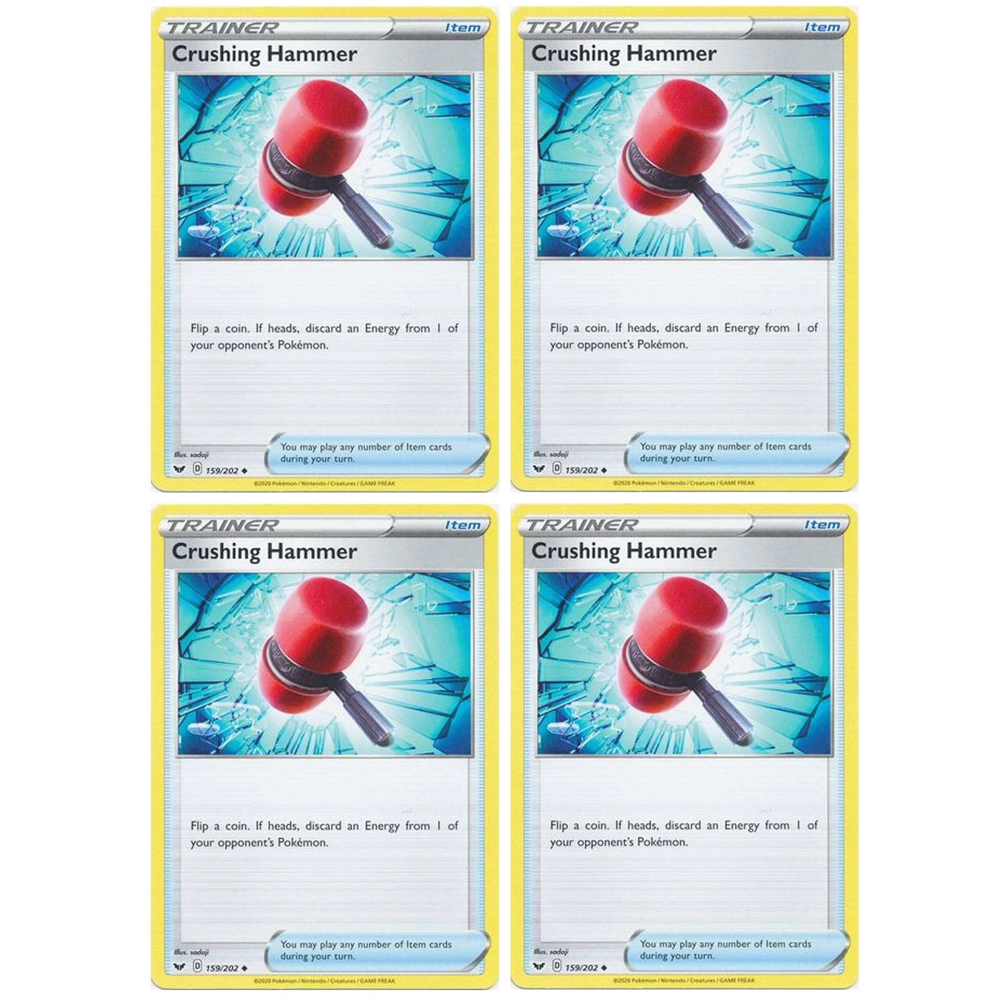 Pokémon Crushing Hammer - 4pcs