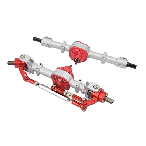 Metal Front Rear Axle Set - Aluminum Compatible with MN D90 D91 99S FJ45