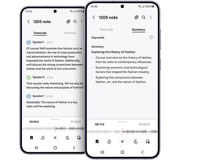 AI can summarise your voice recordings