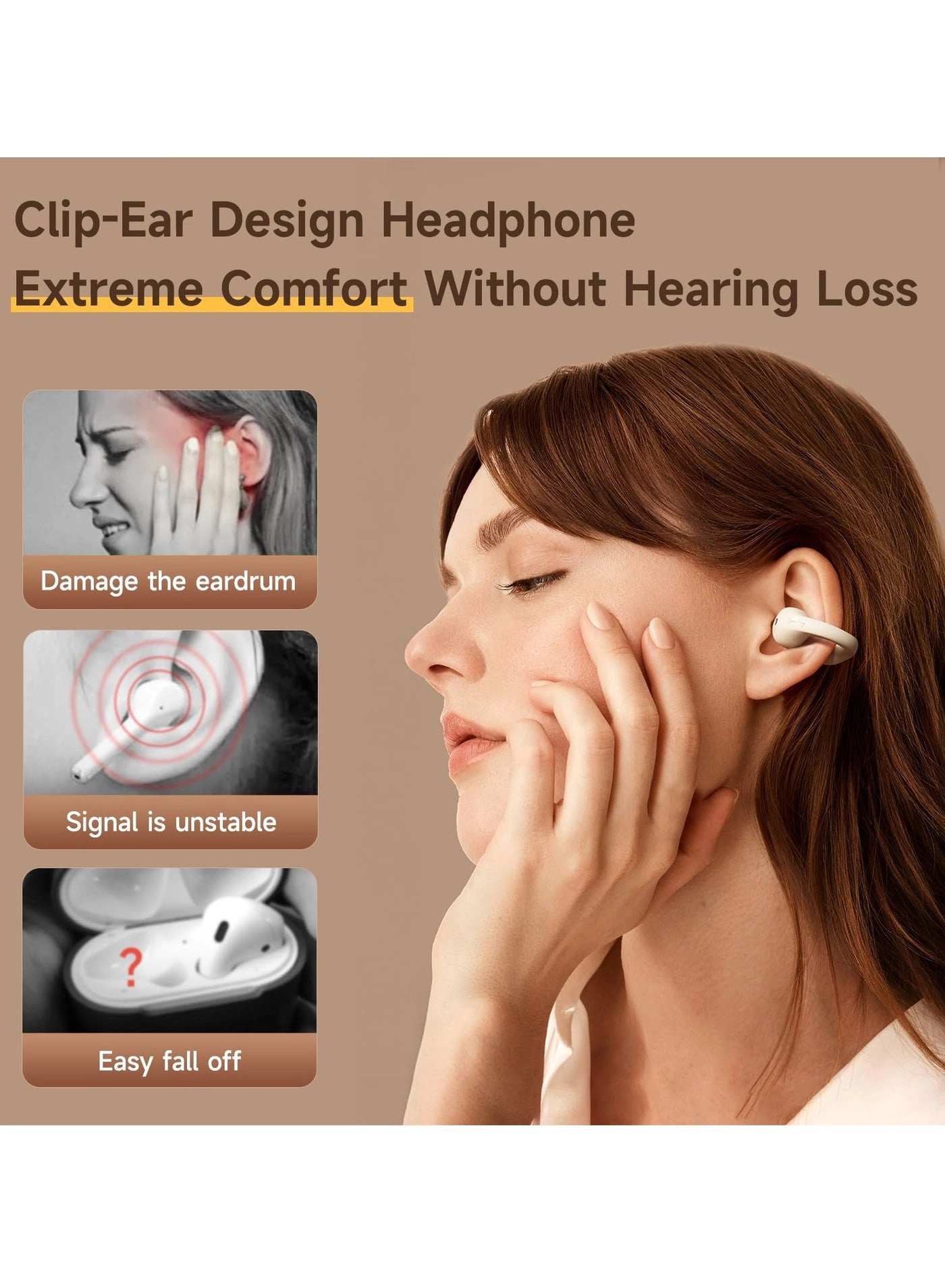 Wireless Bone Conduction Earphone