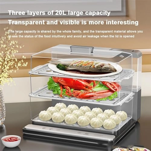 Electric Food Steamer - 20 Liters