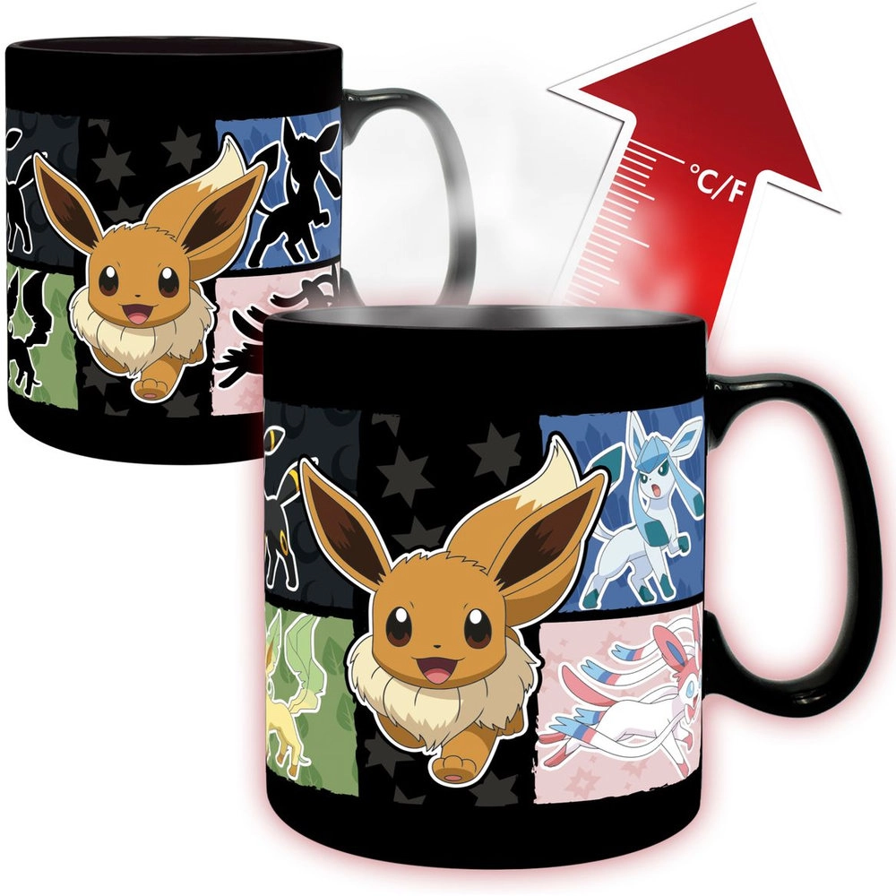 ABYstyle Pokemon Eevee Heat Change Mug - 460 ml