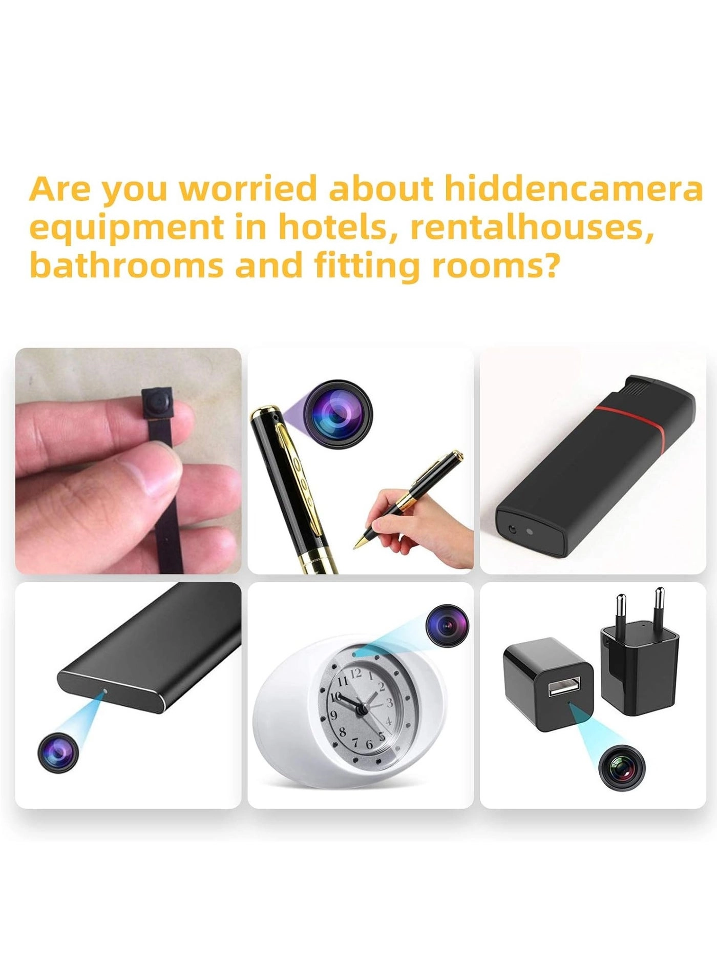 mini spy camera wireless hidden Device detector