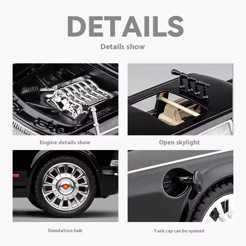 Hongqi L5 - 1:24 Scale 1.0 Count