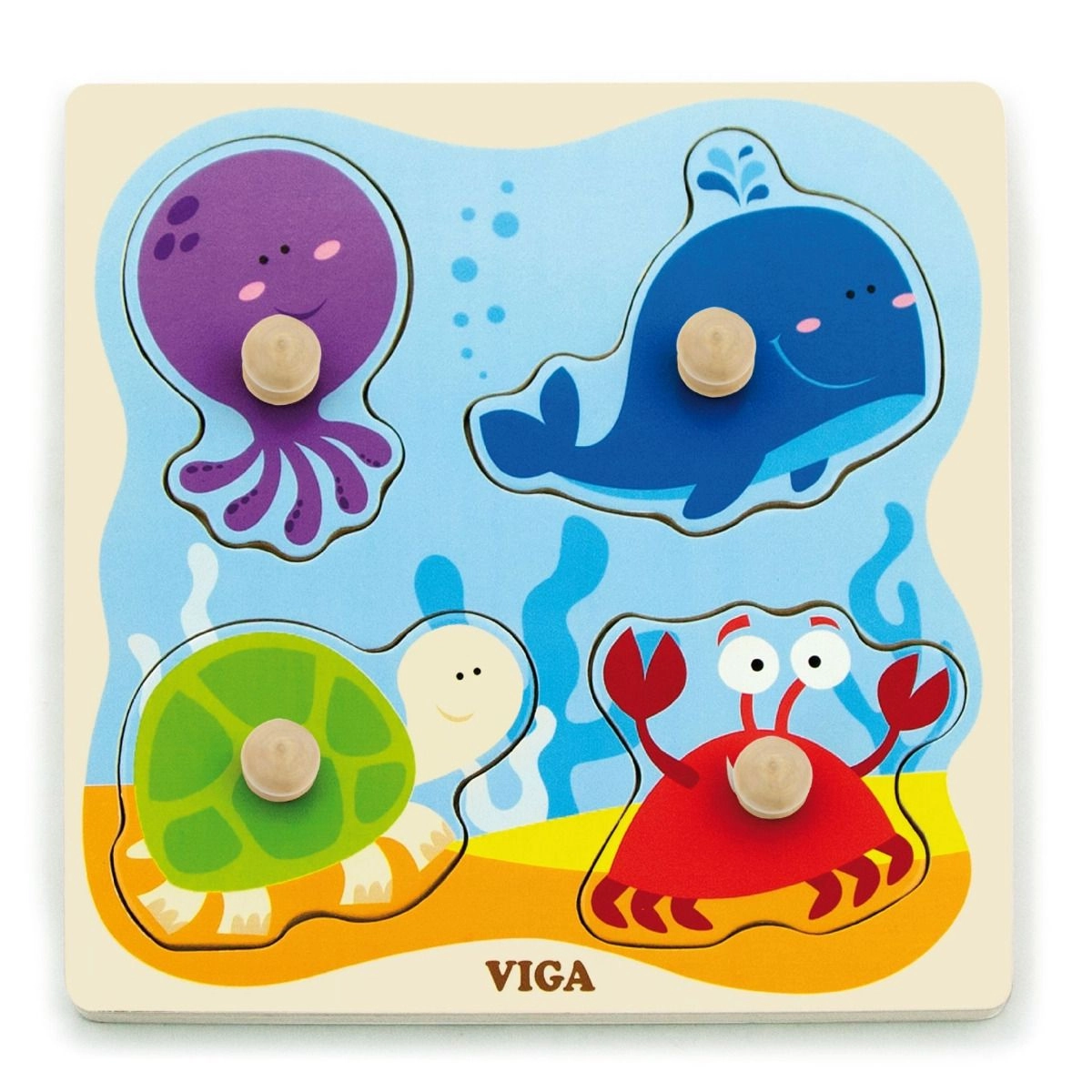 VIGA Sea Wooden Puzzle (SW-50132)