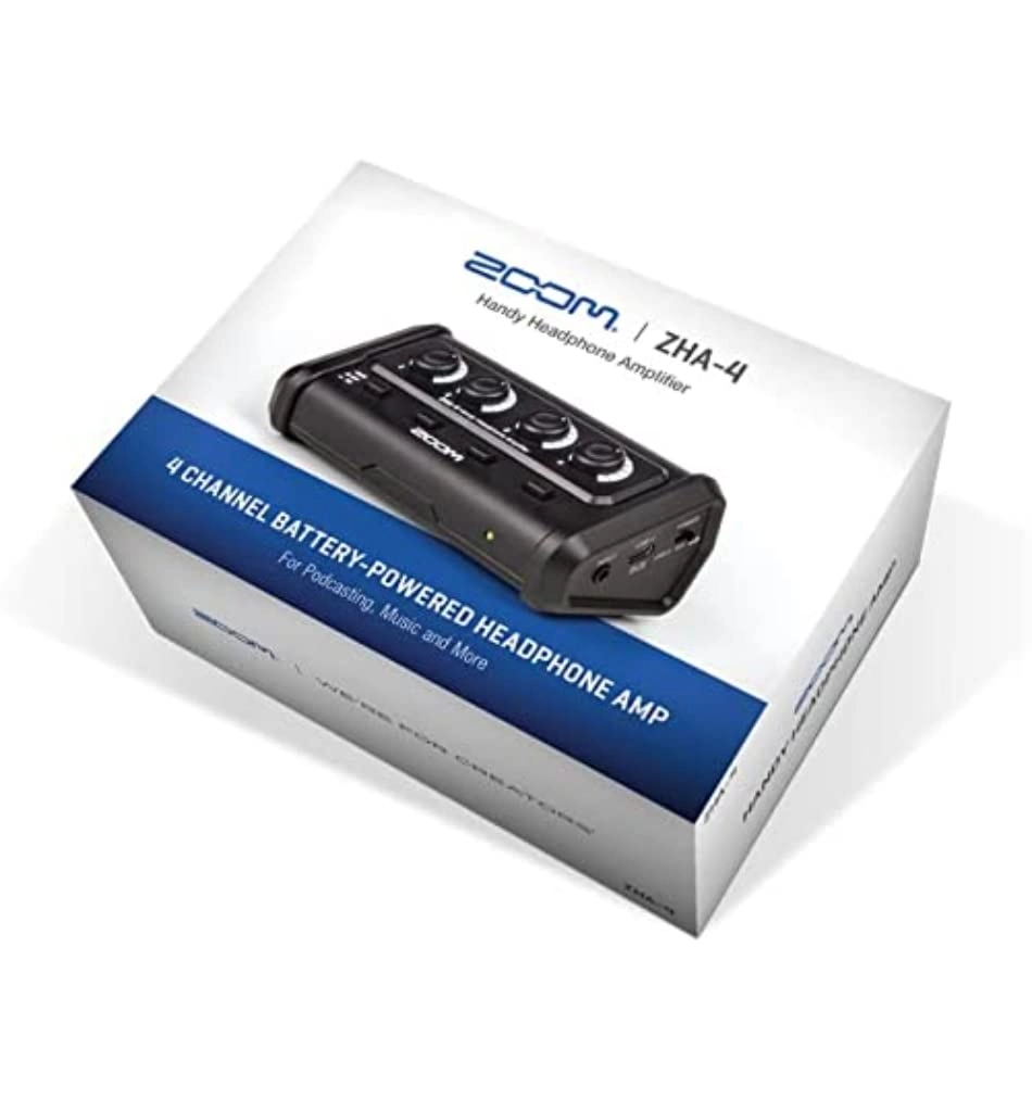 Zoom ZHA-4 - 4-channel Headphone Amplifier