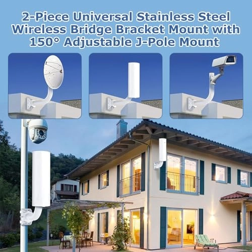 Wireless Bridge Bracket Mount - 2pcs
