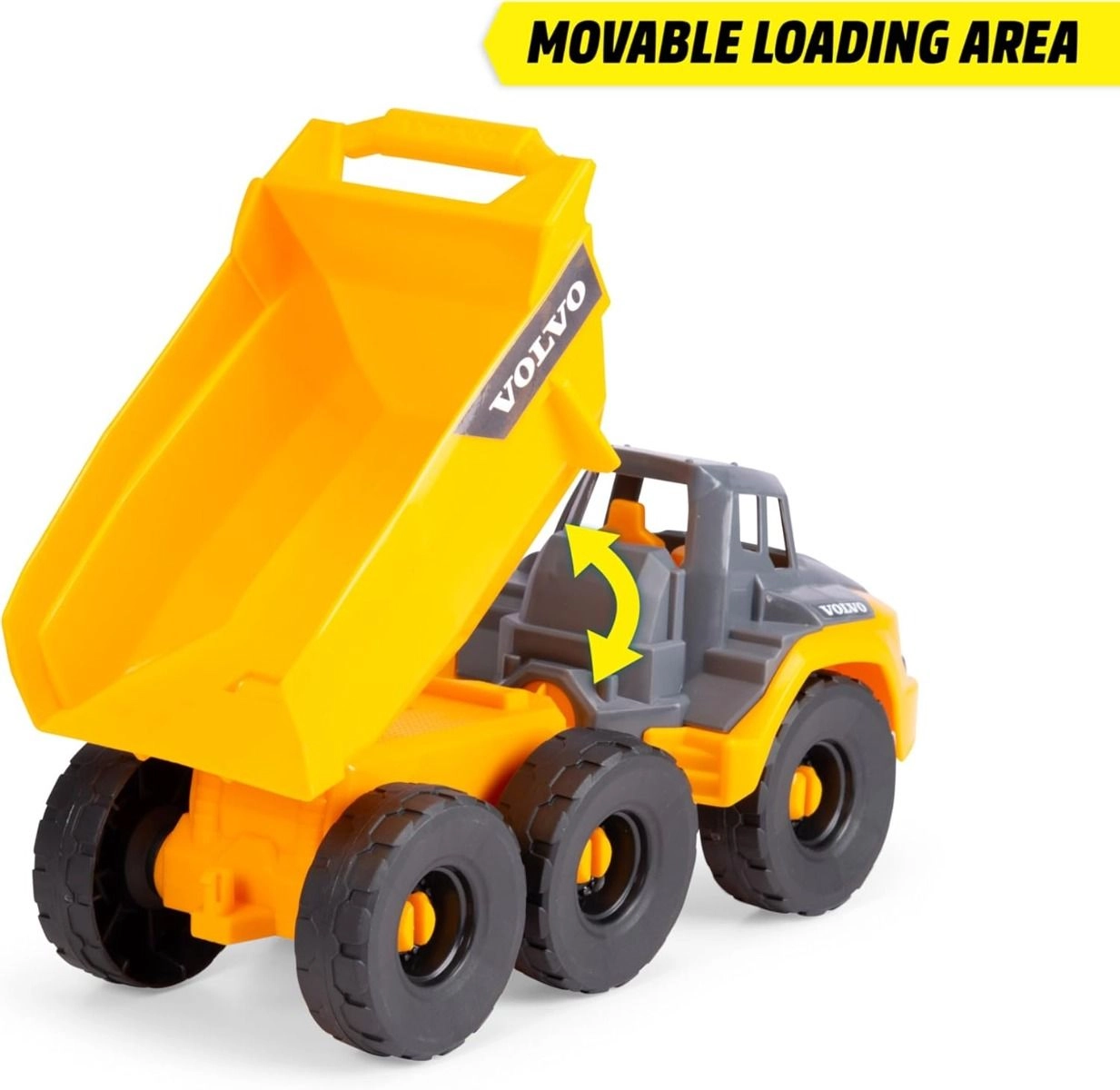 Volvo Tough Hauler Dump Truck - 26cm Yellow