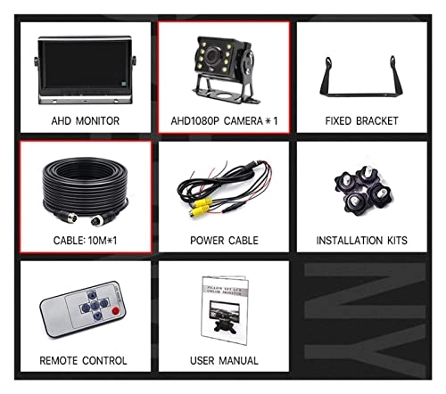 AHD Car Monitor - 7-inch