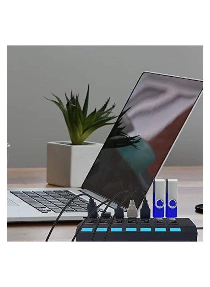 7-Port USB 2.0 Hub