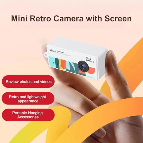 Small Digital Camera Keychain