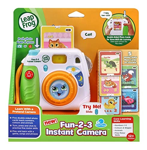 Leapfrog Fun-2-3 Instant Camera Animals - 12 months+