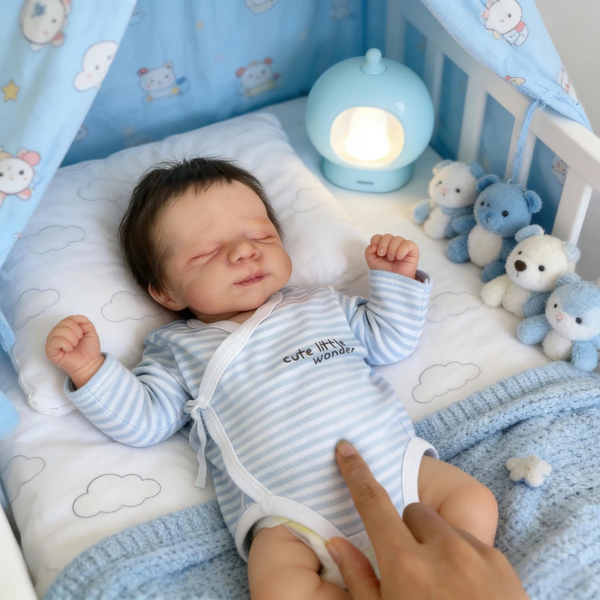 Nanjing Tianzeng Gifts Co.,Ltd Pascale Reborn Baby Doll - 18 inch Vinyl Boy Ages 3+