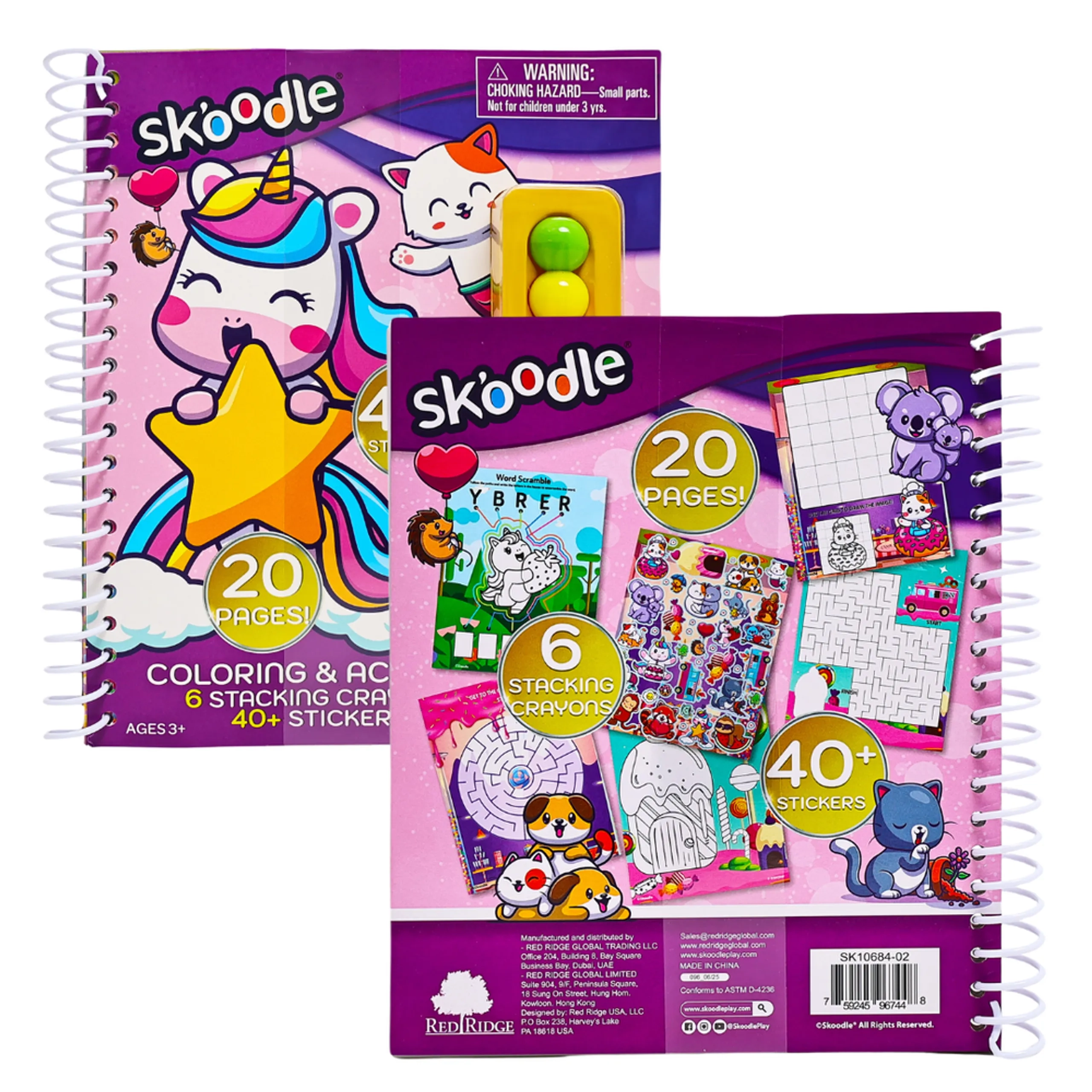 Coloring & Activity Book - 6 piece(s)