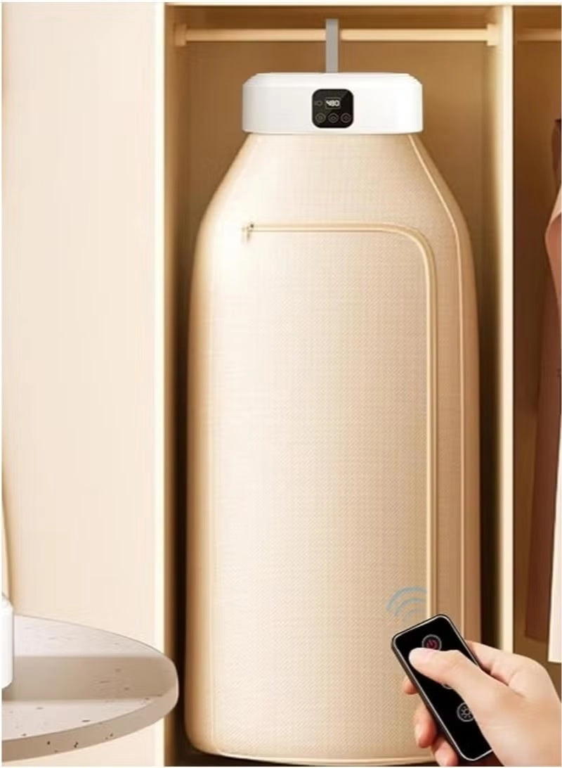Portable Electric Laundry Dryer - Remote Control Foldable