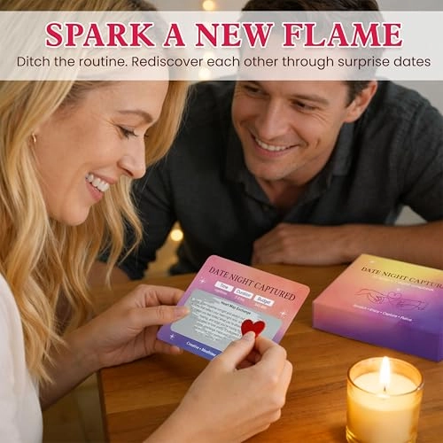 Date Night Activities - Card Game 45 Cards Digital Scrapbook