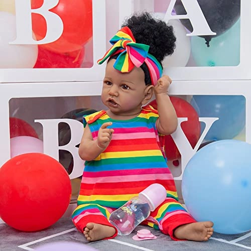 Reborn Baby Doll - 22 Inch Silicone Baby Girl Ages 3+