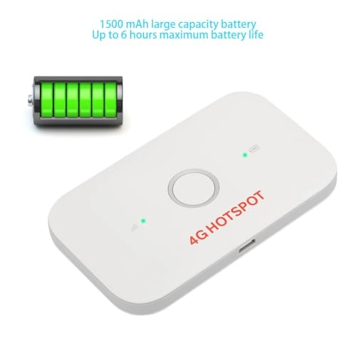 Portable WLAN Router - 4G 150Mbps (DL) 50Mbps (UL)