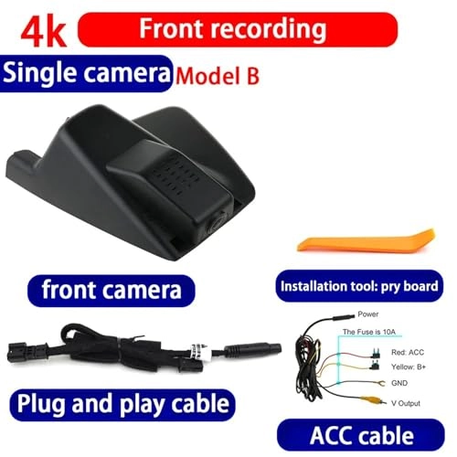 Dash Cam - 4K 2160P for Ford Edge Endura