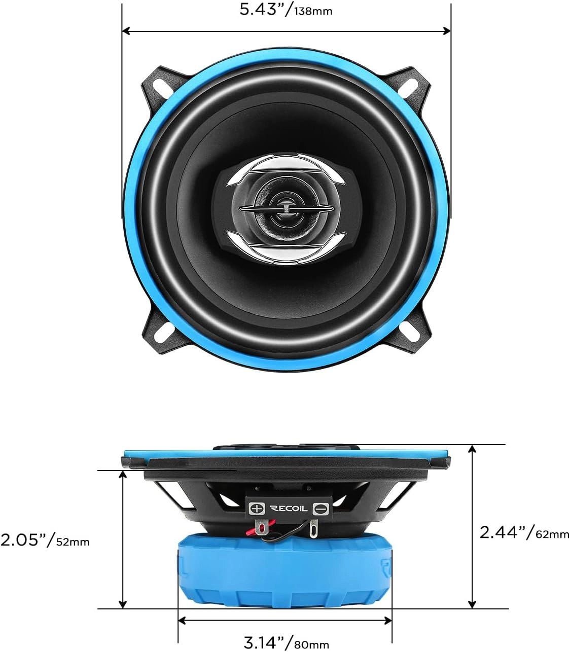 RCX525 - 5.25-Inch 2-way coaxial