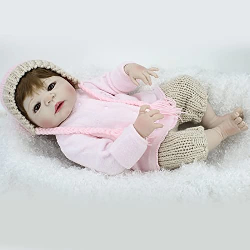 Reborn Baby Doll - 22 Inch Full Vinyl Baby Girl