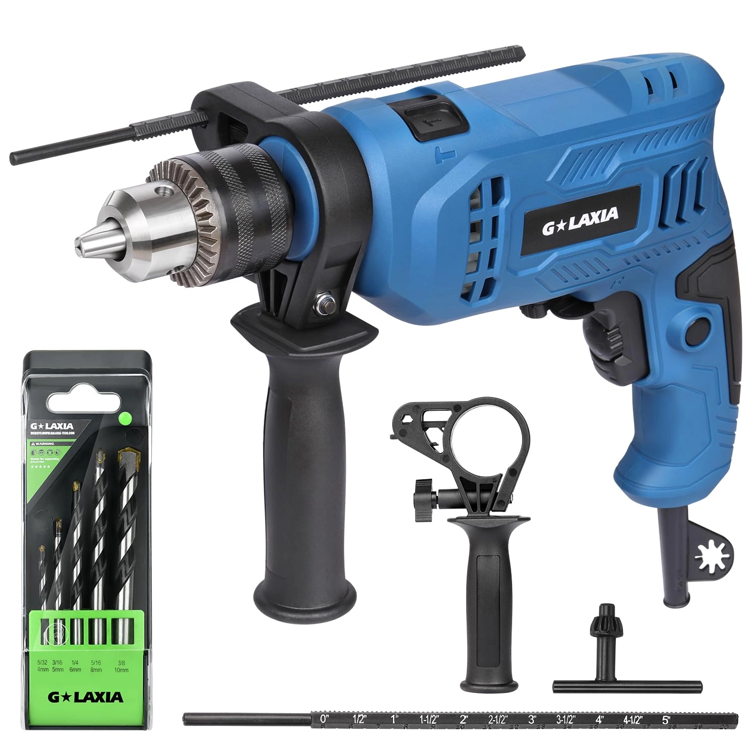 G LAXIA 57328 - 550W 3000RPM 13mm Keyless Chuck