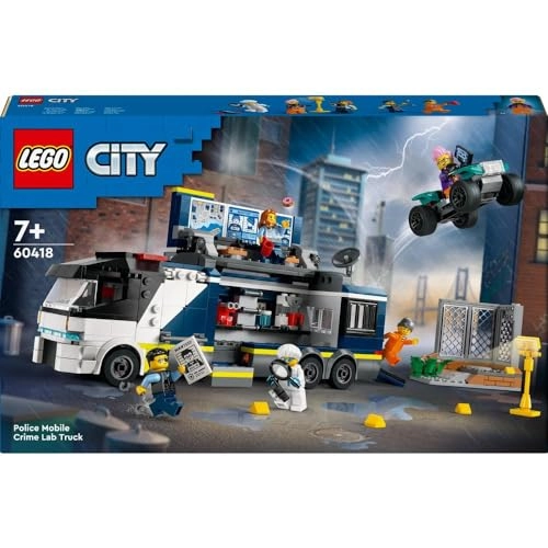 City Police Mobile Crime Lab Truck (60418)