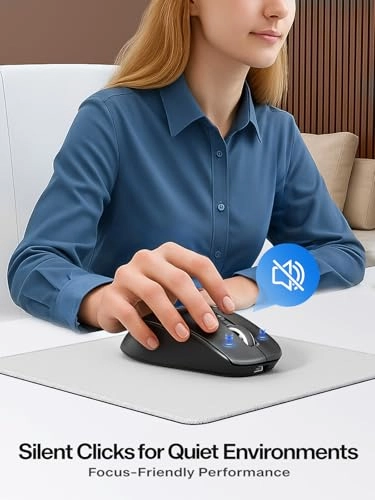 R108 Tri-Mode Wireless Mouse - Wireless